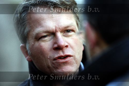 Amsterdam 23 januari 2006
Opnames spotje voor verkiezingen op albert Cuyp door Eddy Terstal met Wouter Bos