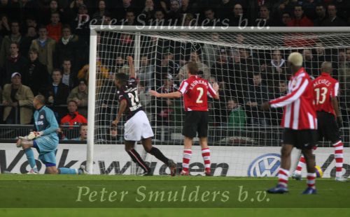 Eindhoven, Kompetitiewedstrijd PSV-AZ, eindstand 2-3
Seizoen 2006/2007