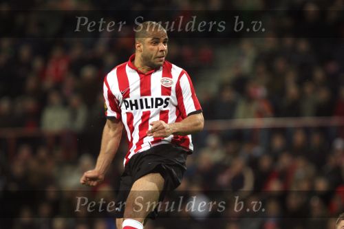 Eindhoven, 24 Februari 2007 Kompetitiewedstrijd PSV-FC Groningen, eindstand 1-0 Seizoen 2006/2007
De beste speler en uiteindelijk matchwinnaar van de avond ALEX PSV 
Foto Peter Smulders BV Eindhoven