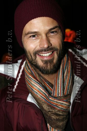 Amsterdam 23 januari 2007
Opening Fashion week in de westergas fabriek. Arie Boomsma met muts