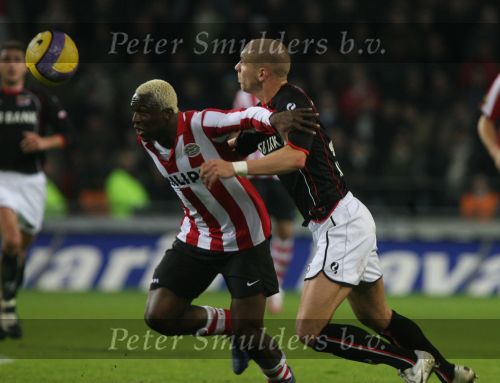 Eindhoven, Kompetitiewedstrijd PSV-AZ, eindstand 2-3
Seizoen 2006/2007
Arouna kone