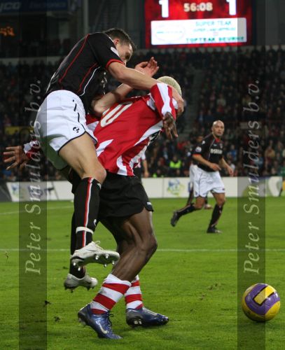 Eindhoven, Kompetitiewedstrijd PSV-AZ, eindstand 2-3
Seizoen 2006/2007
Arouna Kone