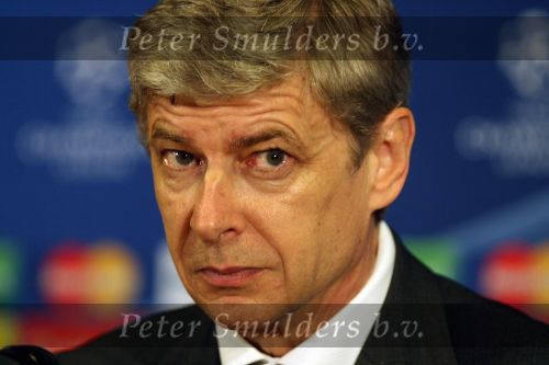 Eindhoven, 20 Februari 2007 Champions Leaguewedstrijd
PSV-FC Arsenal 1e ronde Eindstand 1-0 Seizoen 2006/2007
Na afloop persconferentie met Arsene Wenger