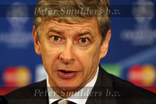 Eindhoven, 20 Februari 2007 Champions Leaguewedstrijd
PSV-FC Arsenal 1e ronde Eindstand 1-0 Seizoen 2006/2007
Na afloop persconferentie met Arsene Wenger