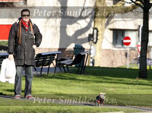 Amsterdam 25 januari 2007
Barry hay aan het wandelen met zijn 2 honden.