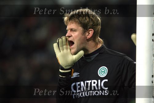 Eindhoven, 24 Februari 2007 Kompetitiewedstrijd PSV-FC Groningen, eindstand 1-0 Seizoen 2006/2007
Bas Roorda