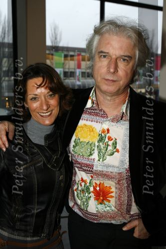 Tilburg 28 januari 2007
Premiere Doe maar in stadschouwburg Tilburg. Boudewijn de Groot met vrouw