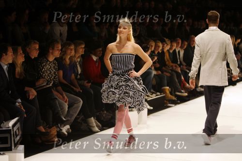 Amsterdam 26 januari 2007
Bracha v Doesburgh loopt modeshow van Daryl van Wouw op amsterdam fashion week.