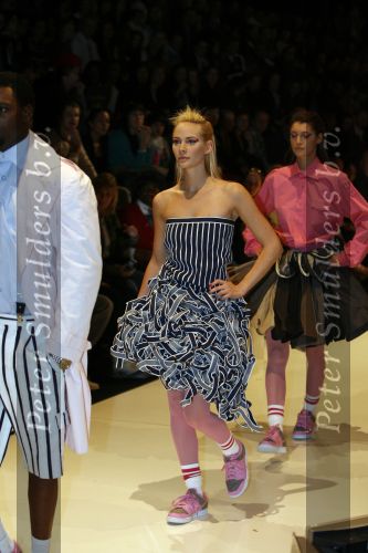 Amsterdam 26 januari 2007
Bracha v Doesburgh loopt modeshow van Daryl van Wouw op amsterdam fashion week.