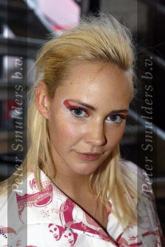 Amsterdam 26 januari 2007
Bracha v Doesburgh loopt modeshow van Daryl van Wouw op amsterdam fashion week.