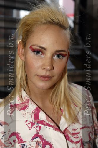 Amsterdam 26 januari 2007
Bracha v Doesburgh loopt modeshow van Daryl van Wouw op amsterdam fashion week.