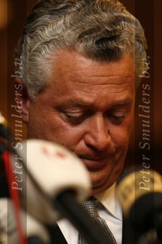 Amsterdam 19 februari 2007
Bram Moszkowicz geeft persconferentie in het Holiday inn waar hij oa vertelt dat hij stopt met de verdediging van Willem Holleeder.
Peter Smulders bv