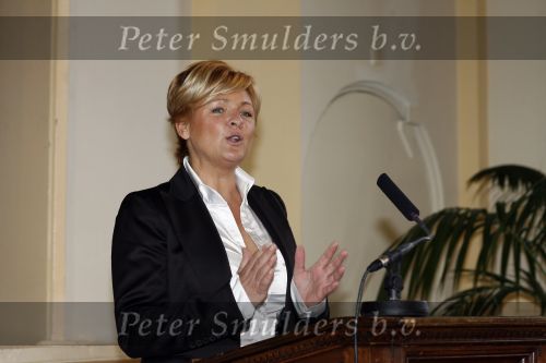 Amsterdam 23 januari 2007
Caroline Tensen bij presentatie boek postcodeloterij in artis.
Peter Smulders bv