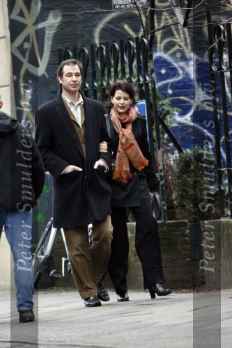 Amsterdam 1 februari 2007
Erik de Vogel en Caroline de Bruijn winkelend op de pc hooftstraat.