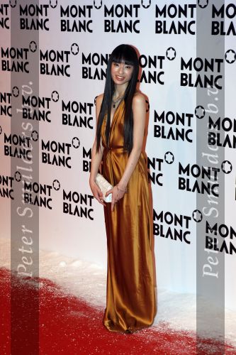 Chamonix 2 februari 2007
Presentatie sieraden lijn van Mont Blanc in Chamonix. Chiaki Kuriyama