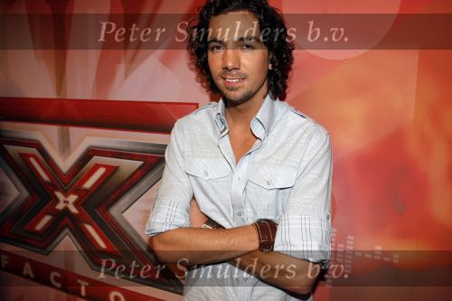 Hilversum 20 januari 2007
Opnames X factor in studio 22 met Wendy v Dijk. Christian