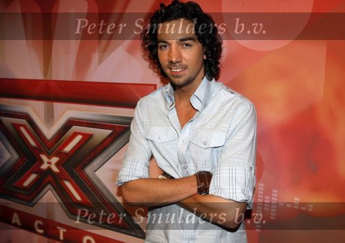 Hilversum 20 januari 2007
Opnames X factor in studio 22 met Wendy v Dijk. Christian