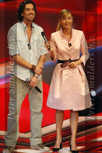Hilversum 20 januari 2007
Opnames X factor in studio 22 met Wendy v Dijk. Christian