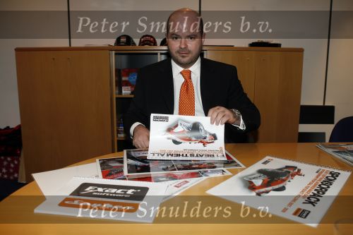 Delft 23 januari 2007
Clemens Riedl van exact. Sponsor van spyker formule 1