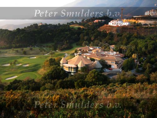 16 Januari 2007 San Roque ( Cadiz ) Spanje
Golfbaan The San Roque Club en clubhuis