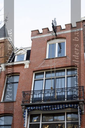 Amsterdam 25 januari 2007
Huis Daphne Bunskoek is na bijna anderhalf jaar nog niet klaar.