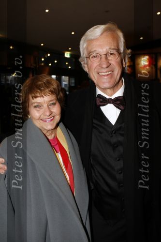 Den Haag 21 januari 2007
Premiere de beatles in congres centrum in Den Haag. Dick rienstra met vrouw