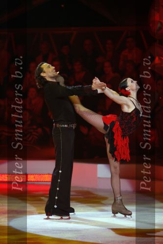 Baarn 26 januari 2006
Sterren schaatsen op het ijs van RTL in Baarn met Martijn krabbe en John Williams.
Dieter Troubleyn
