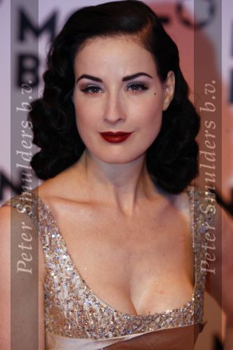 Chamonix 2 februari 2007
Presentatie sieraden lijn van Mont Blanc in Chamonix.  Dita von Teese