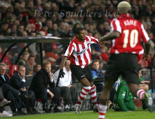 Eindhoven, 24 Februari 2007 Kompetitiewedstrijd PSV-FC Groningen, eindstand 1-0 Seizoen 2006/2007
Eduardo Alcides