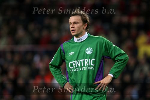 Eindhoven, 24 Februari 2007 Kompetitiewedstrijd PSV-FC Groningen, eindstand 1-0 Seizoen 2006/2007
Erik Nevland