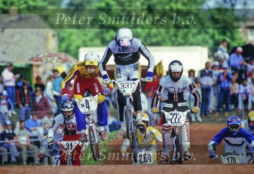 Fietscross Slagharen 1987