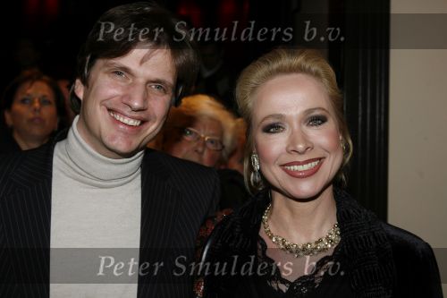 Amsterdam 20 januari 2007
Andre v Duin krijgt de Toon Hermans ouvre award in Carre. Gemma v Eck met man
