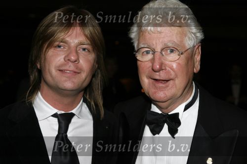 Den Haag 21 januari 2007
Premiere de beatles in congres centrum in Den Haag. Kristof Long met Gerard Cox