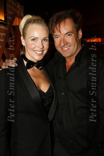 Uitgeest 17 januari 2007
Gerard Joling en Denise Boekhoffbij feest Henk Geels in bobs saloon.