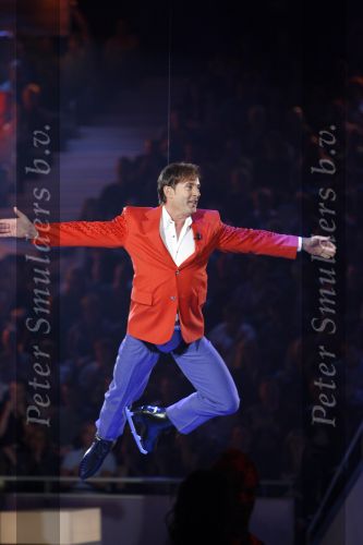 Hilversum 19 januari 2007
Sterrendansen op het ijs bij sbs6 in studio 24. Gerard Joling