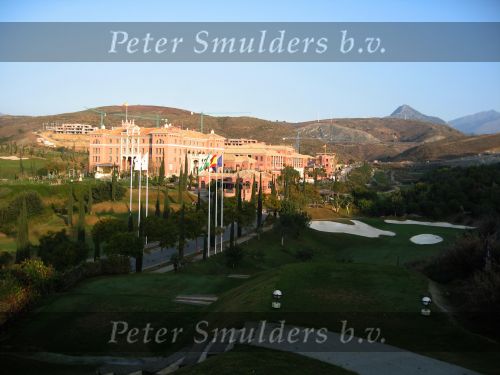 17 Januari 2007 Marbella ( Spanje )
Golfbaan Flamingos Golfclub + clubhuis + Hotel