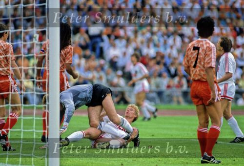 Munchen, 25 Juni 1988 Finale Europees Kampioenschap 1988
Nederland-Rusland met een eindstand van 2-0
Hans v Breukelen
EK 1988