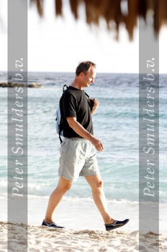 Curacao 5 januari 2007
Henk kamp met zijn vrouw op het strand van het Mariott hotel op Curacao.