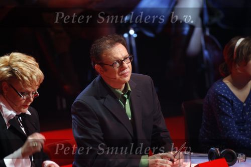 Hilversum 3 februari 2007
Opnames X factor in studio 22. henk temming en Marianne v Wijnkoop