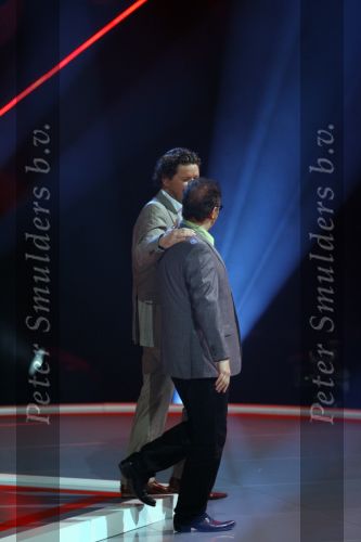 Hilversum 20 januari 2007
Opnames X factor in studio 22 met Wendy v Dijk. Henkjan Smits en Henk Temming
