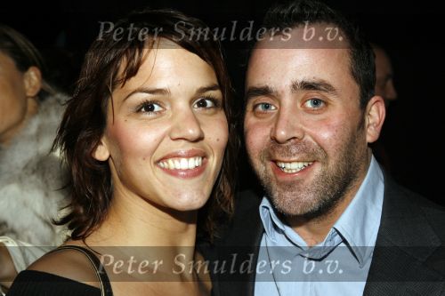 Amsterdam 26 januari 2007
Modeshow Daryl v Wouw tijdens amsterdam fashion week.
Horrace Cohen met vriendin