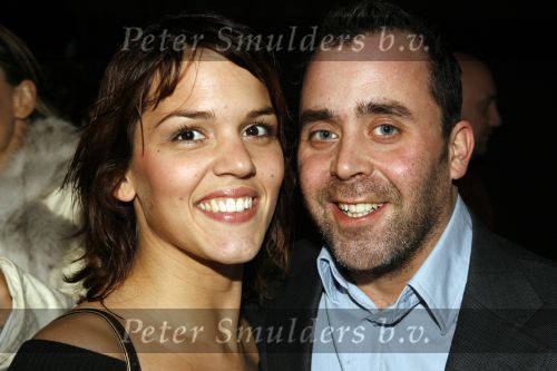 Amsterdam 26 januari 2007
Modeshow Daryl v Wouw tijdens amsterdam fashion week.
Horrace Cohen met vriendin