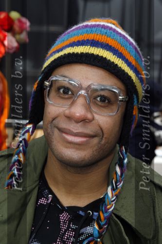 Amsterdam 26 januari 2007
Modeshow Daryl v Wouw tijdens amsterdam fashion week.
Howard Komproen met muts