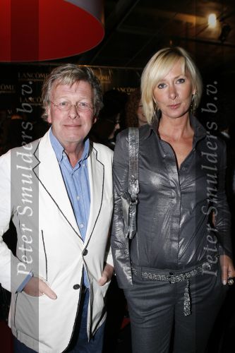 Amsterdam 23 januari 2007
Opening Fashion week in de westergas fabriek. Jan en Monique des Bouvrie