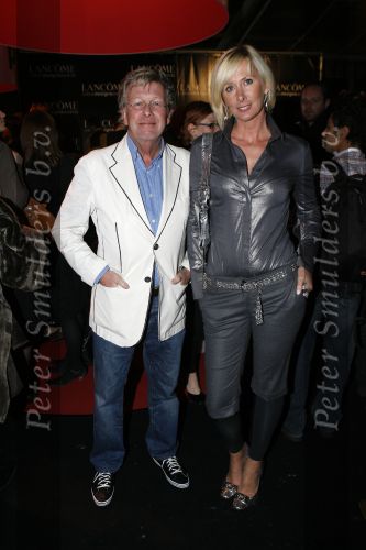Amsterdam 23 januari 2007
Opening Fashion week in de westergas fabriek. Jan en Monique des Bouvrie