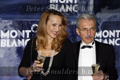 Chamonix 2 februari 2007
Presentatie sieraden lijn van Mont Blanc in Chamonix. Jerry Hall