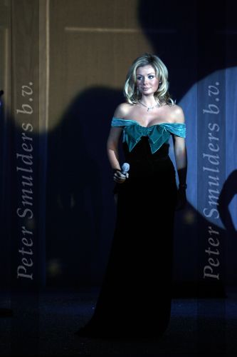 Chamonix 2 februari 2007
Presentatie sieraden lijn van Mont Blanc in Chamonix. 
Katherine Jenkins