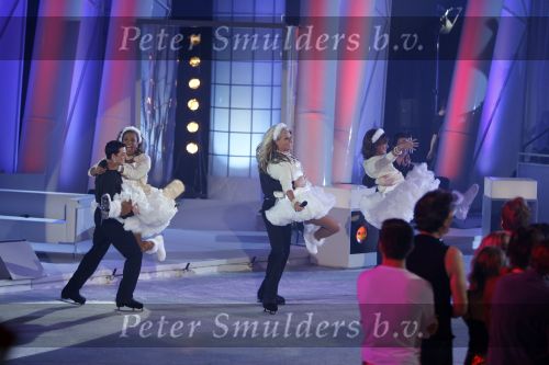 Hilversum 19 januari 2007
Sterrendansen op het ijs van sbs6 in studio 24. LUV