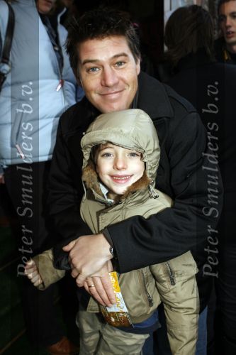 Amsterdam 21 januari 2007
Premiere Arthur in Tuschinski. Martijn Krabbe met zoon Bickel