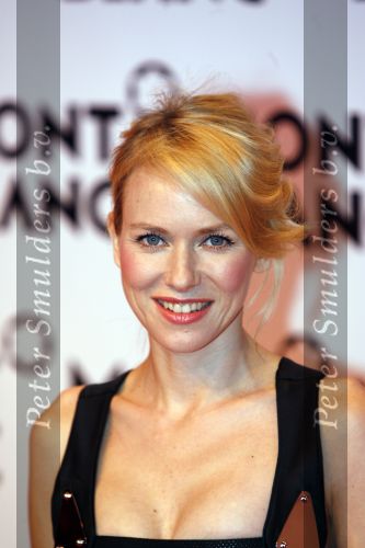 Chamonix 2 februari 2007
Presentatie sieraden lijn van Mont Blanc in Chamonix. 
Naomi Watts